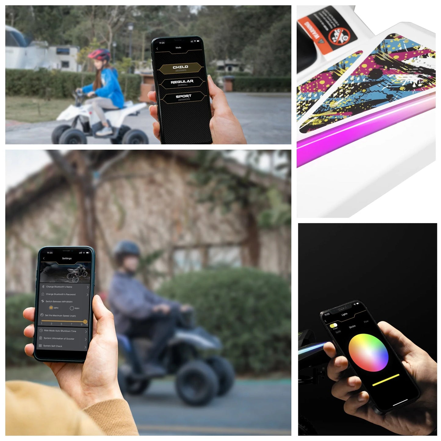 PHANTOM 4 WHEELER RIDE-ON